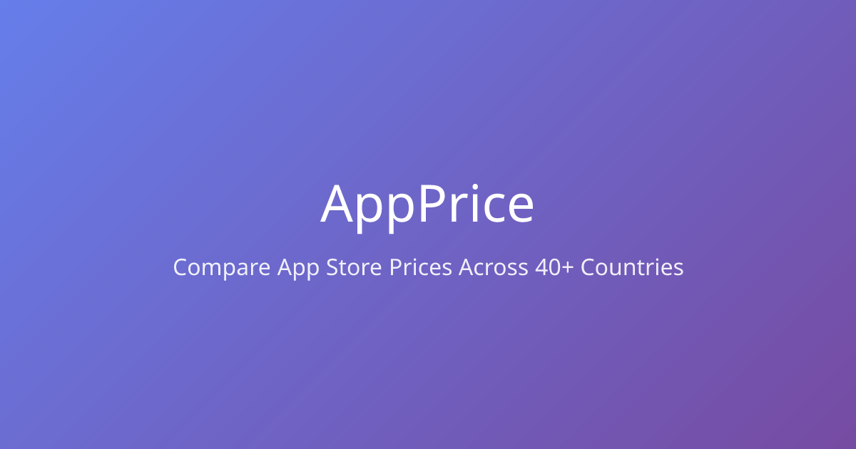 AppPrice - App Store Global Subscription Price Comparison 2026 | AppPrice